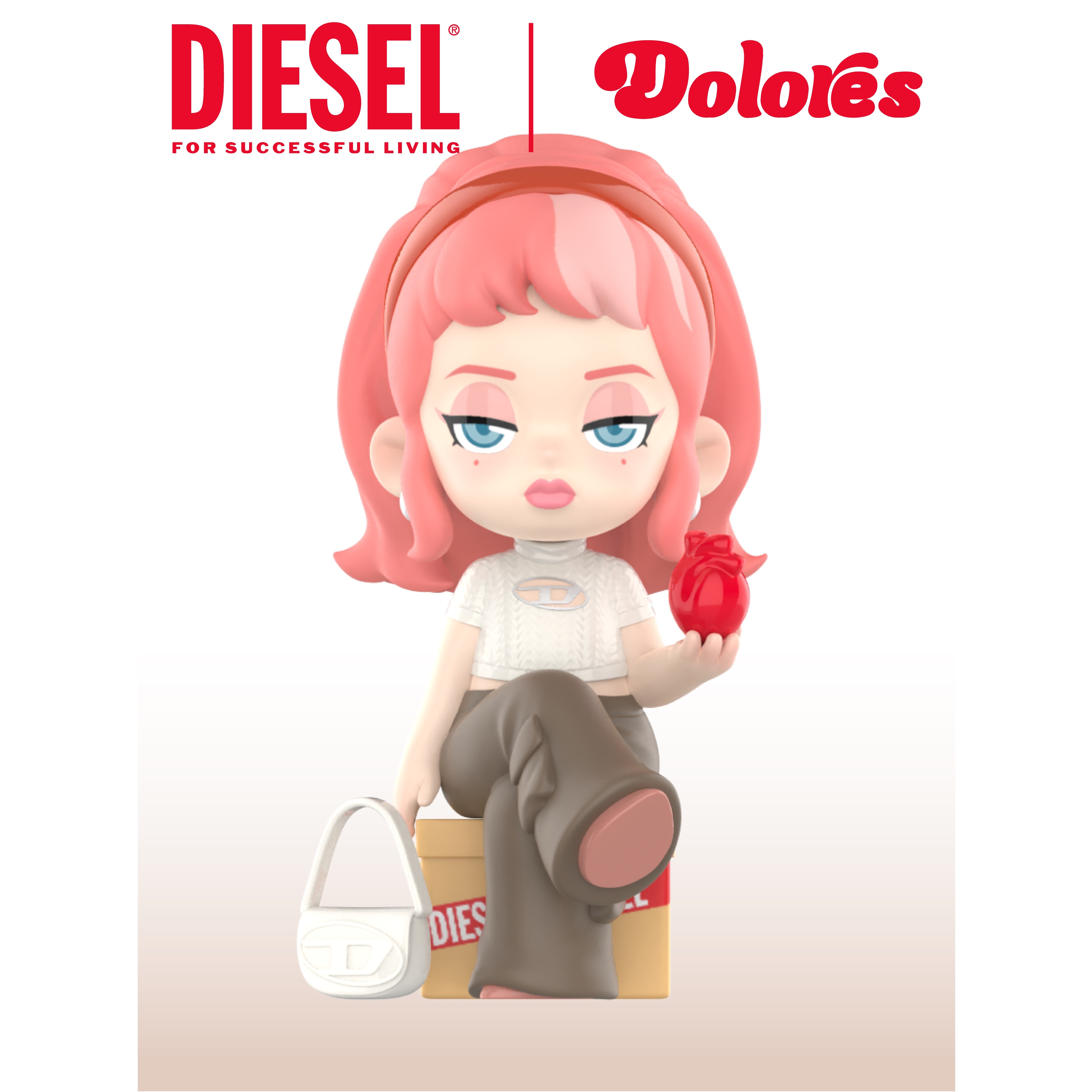 Dolores&DIESEL Collaborative Table Ornament Blind Box Action