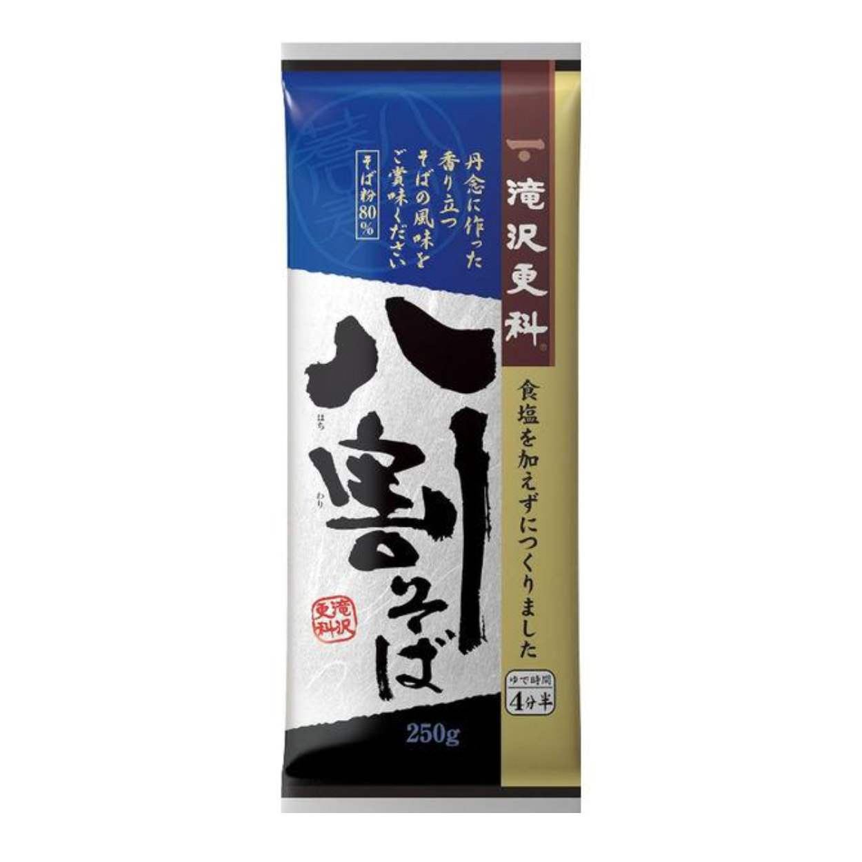 Takizawa Sarashina Takizawa Foods 80% Soba 250g 250 g