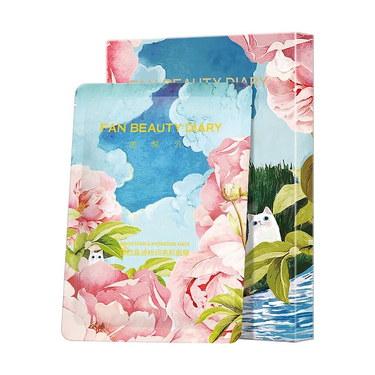 Peony Niacinamide Brightening Mask 5 Sheets 1 each