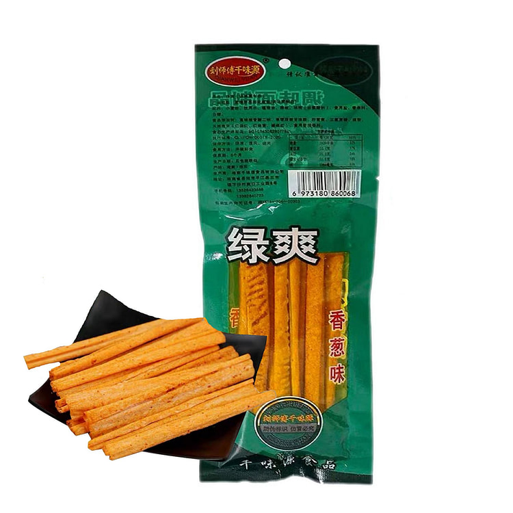 千味源 绿爽辣条怀旧童年辣棒零食(买9送1) 16 克