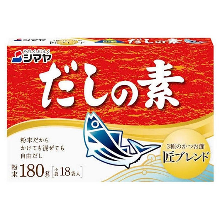 日本 岛屋 鲣鱼风味高汤粉 10克 × 18袋 1 盒