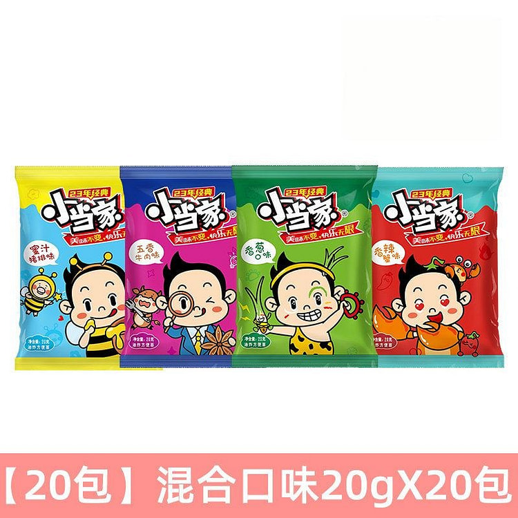 Xiaodangjia Crispy Noodles Assorted Flavor 20 g