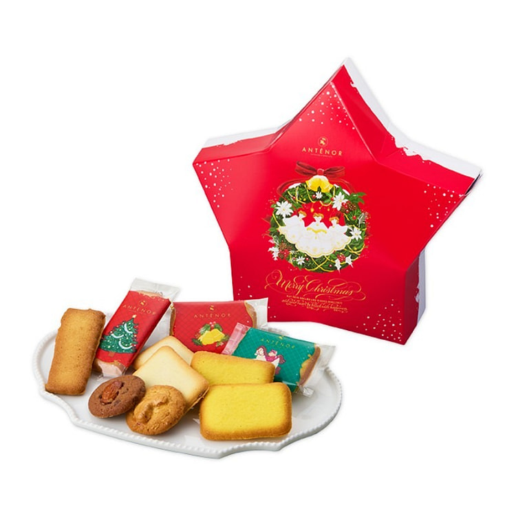 ANTENOR 5种饼干星空圣诞节礼盒22枚装 1 盒