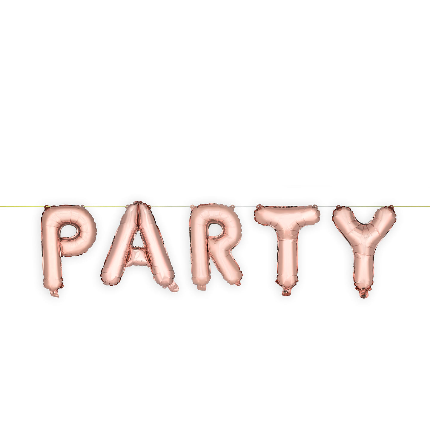 Rose Gold PARTY Mylar Balloon by Cakewalk 5 each