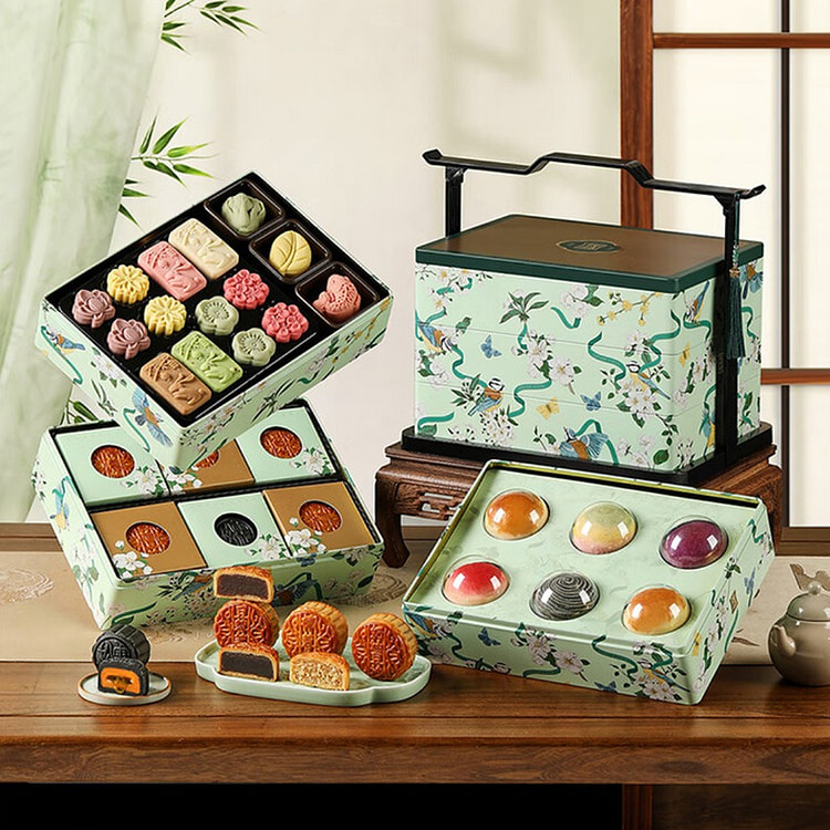 Mid-Autumn Festival mooncake gift boxJSSCY1185g