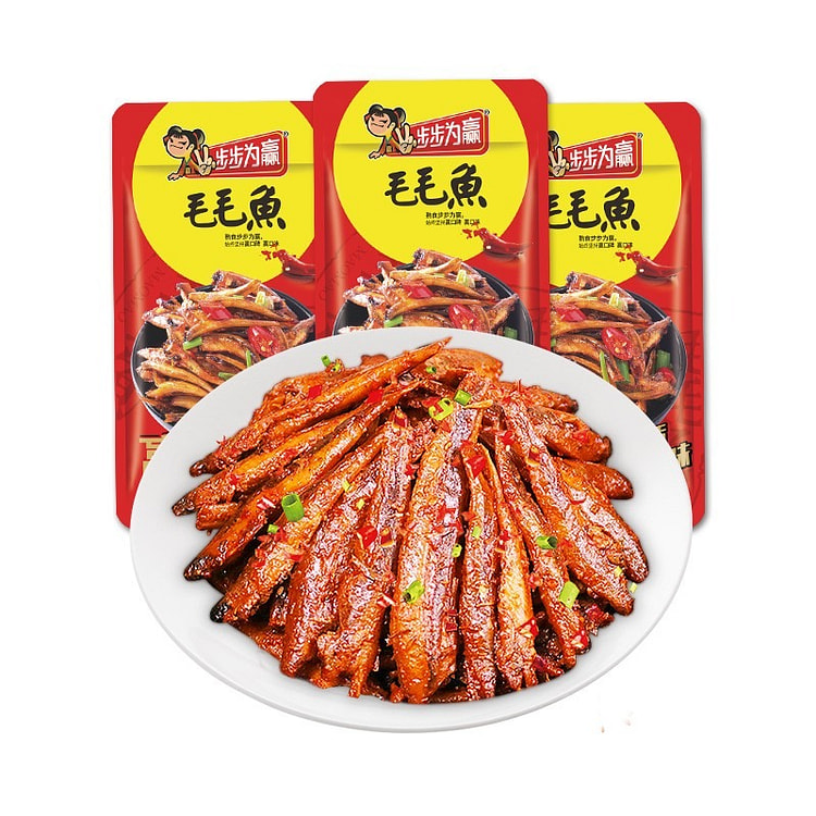 Spicy Dried Fish Snack (30 packs)