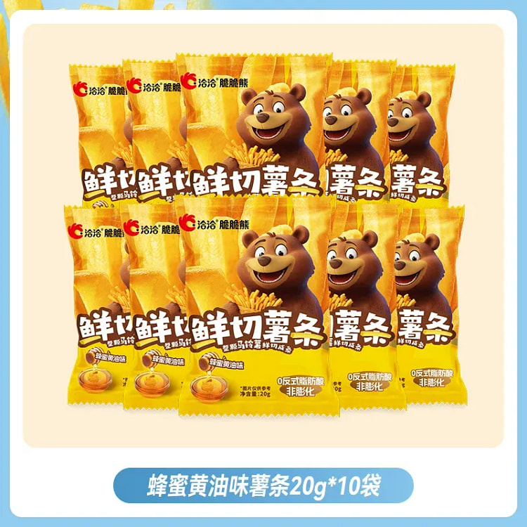Honey butter flavored french fries 20g * 10 bags 200 g