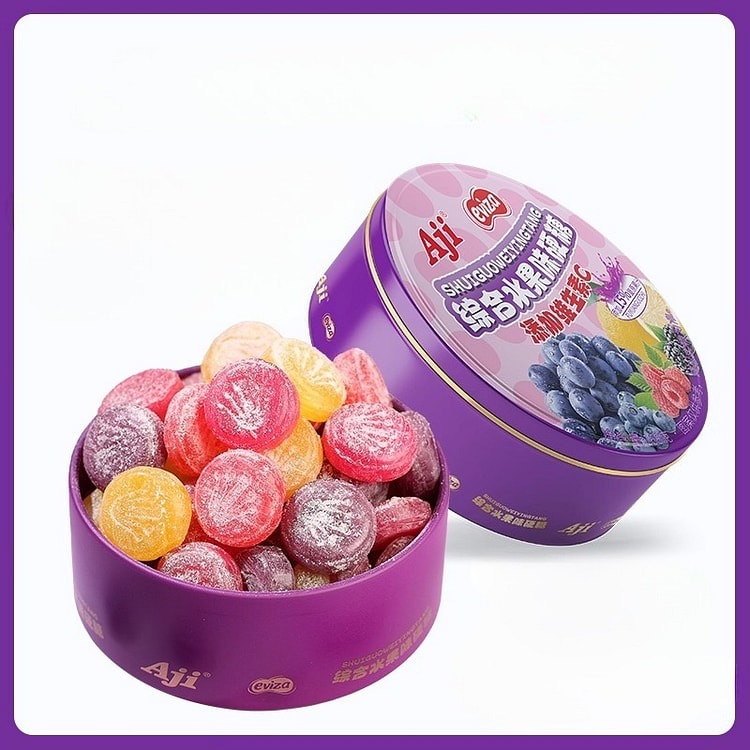 Aji Mixed Fruit Flavored Hard Candy 168g*2 boxes 336 g