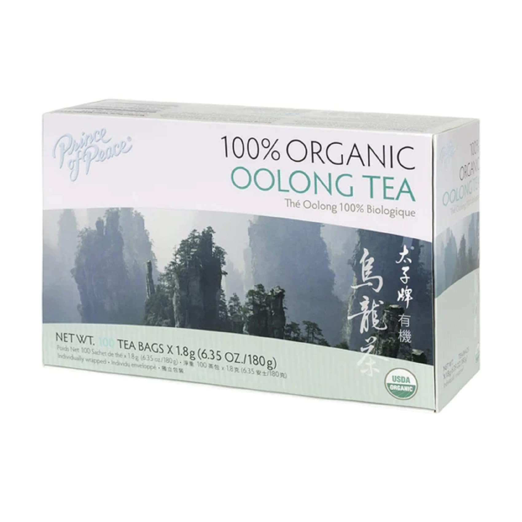 太子牌有機烏龍茶 100個茶包大容量 有機紅茶包郵 1 份