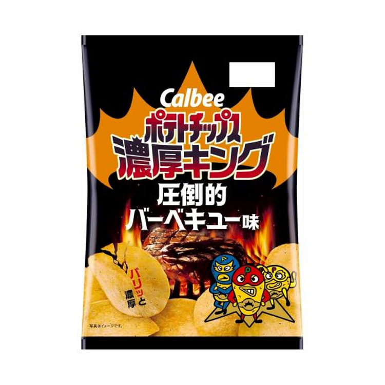 Calbee Rich King 香辣烧烤薯片