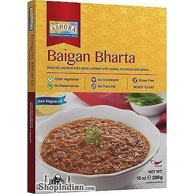 Ashoka Baigan Bharta (Ready-to-Eat), 10 oz box 10 oz