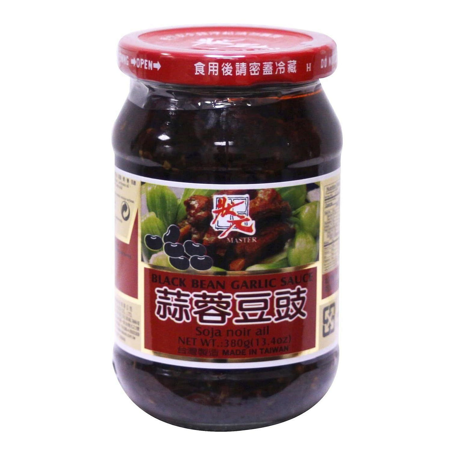 douchi Femented Garlic Black bean sauce 380 그램