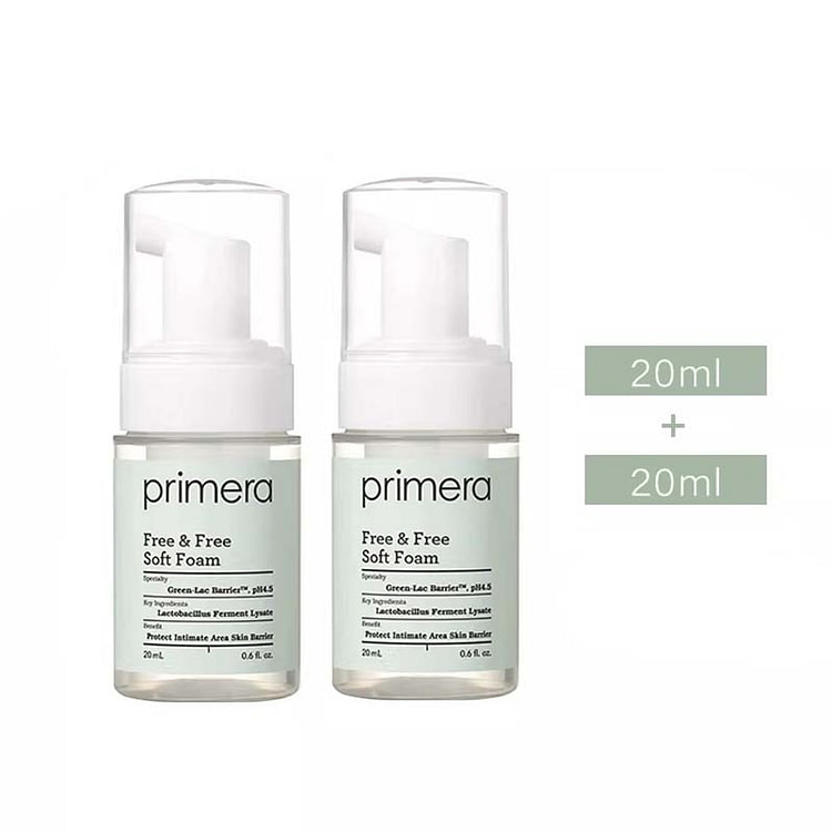 氨基酸泡沫私处护理洗液 中样 2支 20 毫升