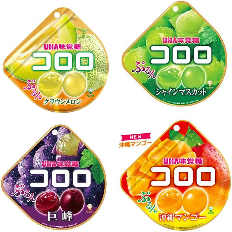 UHA KORORO 定四种软糖组合 4袋