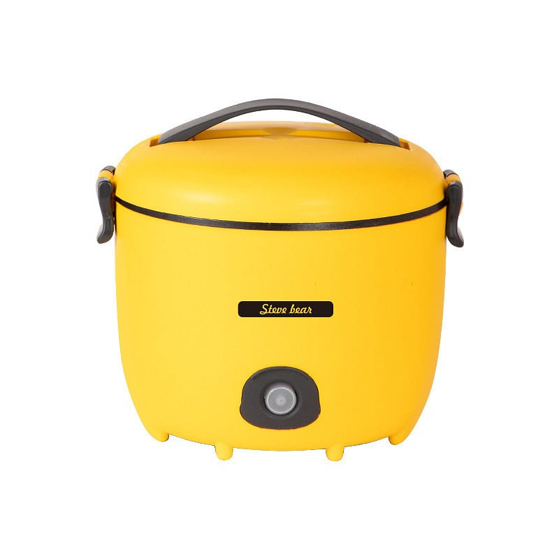 110V Dormitory Mini Rice Cooker 2-3 People Steamable Rice Cooker Yellow 1 each