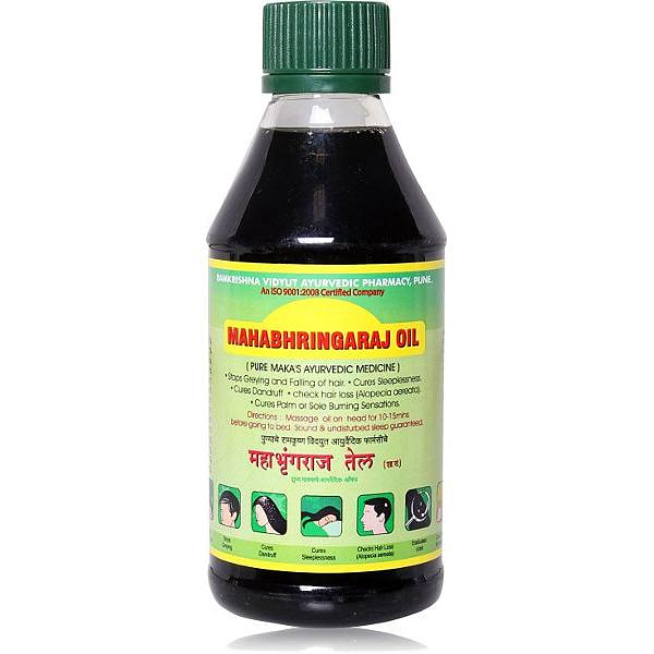 Ramkrishna Pharmacy Pure Maka's Mahabhringaraj Oil, 300 ml bottle