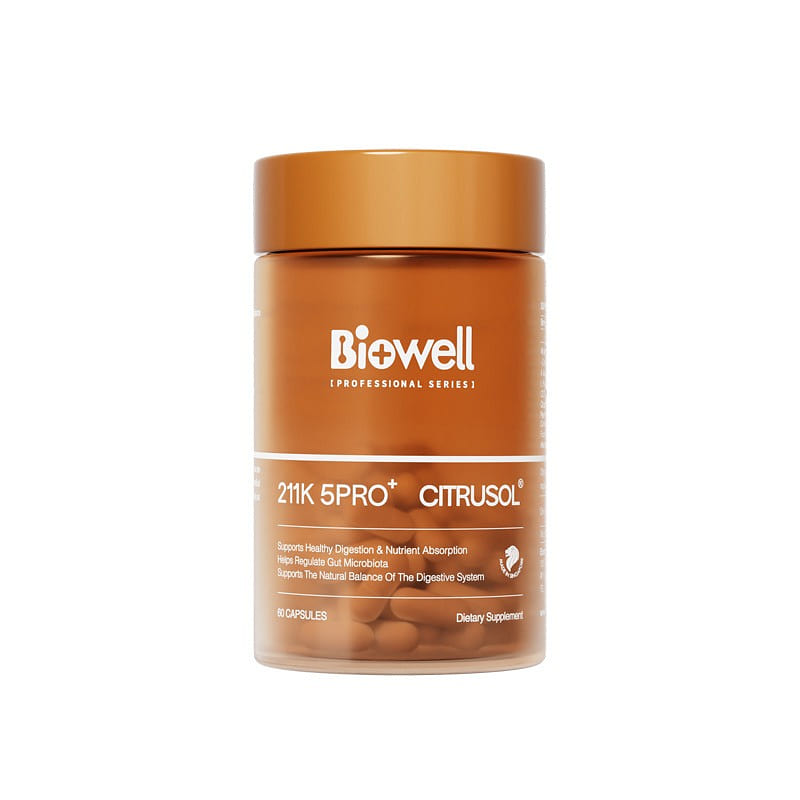 Biowell 211K 5PRO+ CITRUSOL 60 Capsules 1 bottle