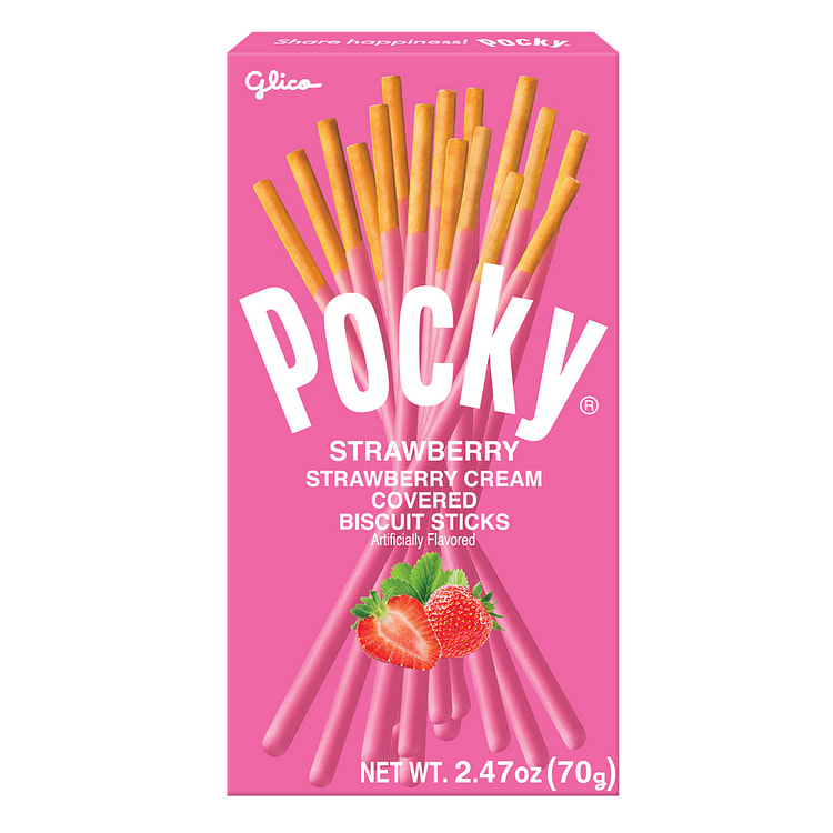 Glico Pocky Strawberry 2.47 盎司