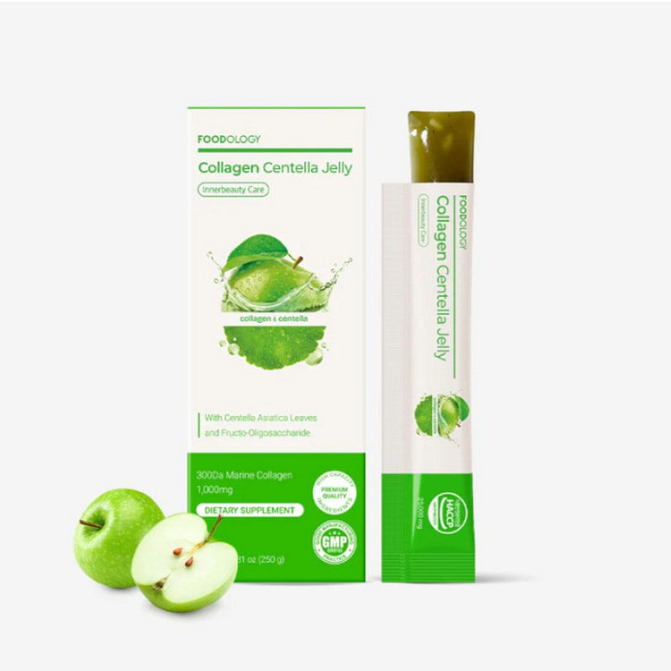 FOODOLOGY 积雪草胶原蛋白果冻 10 条装 1 份