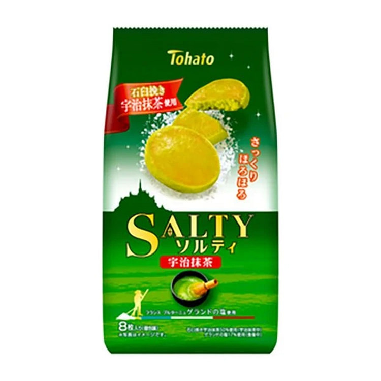 Tohato 新发售 宇治抹茶饼干 8枚/