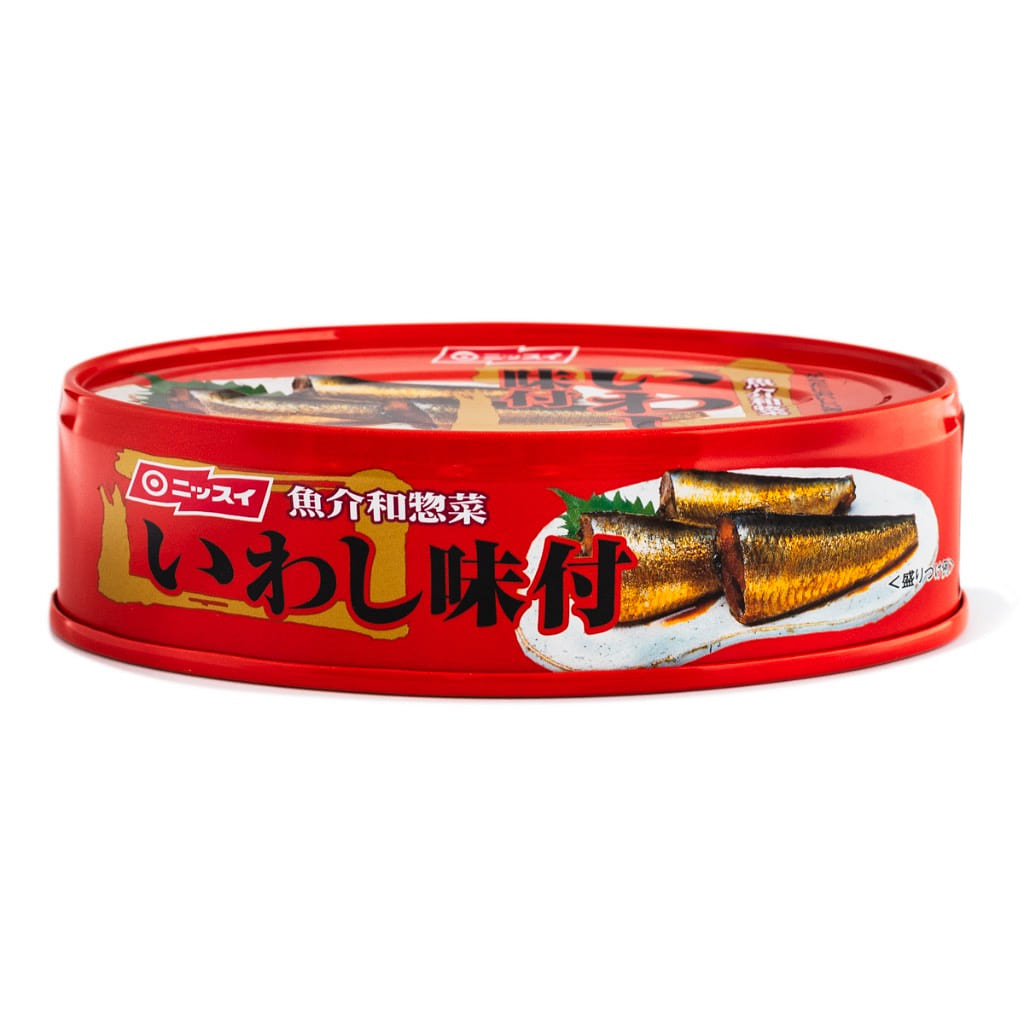 Nissui Whole Sardines in Sweet Soy Sauce 3.53 oz