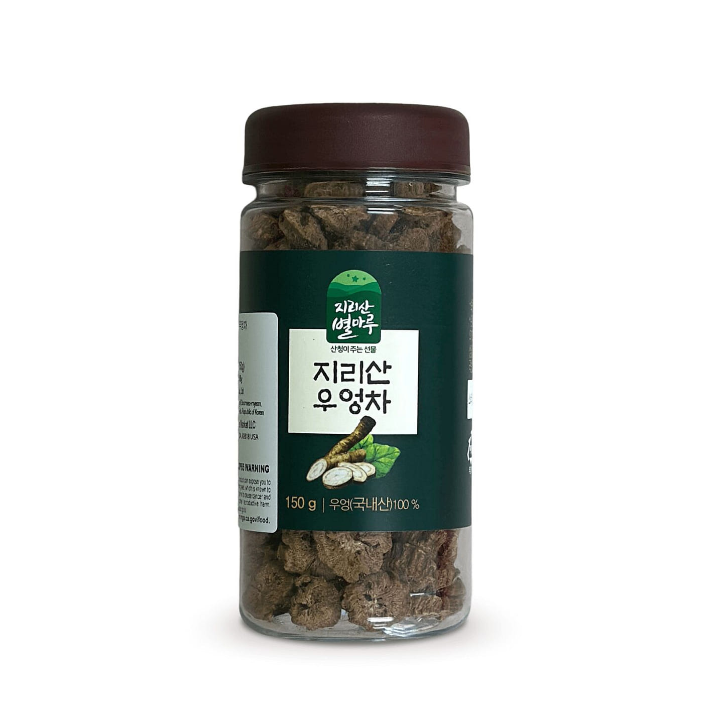 JirisanByeolMaru Roasted Burdock Tea 1 each