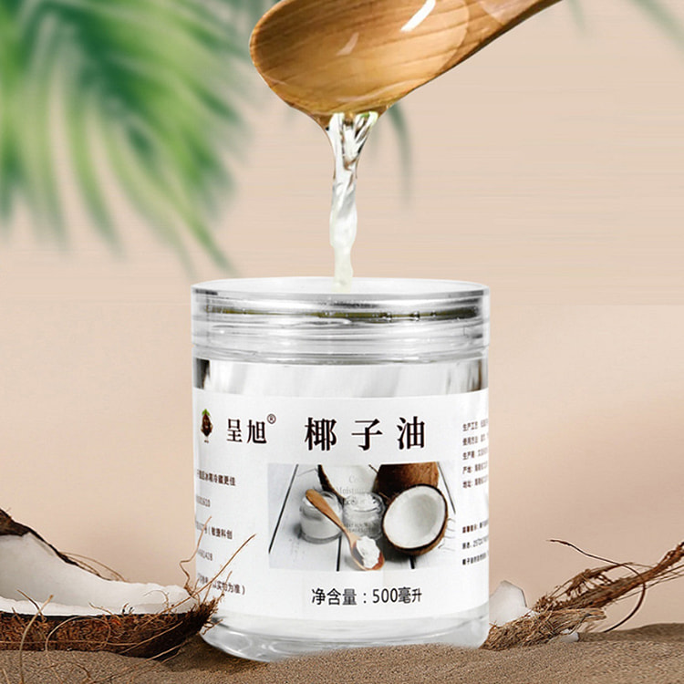 Cold pressed pure coconut oil, cold pressed 1 bottle