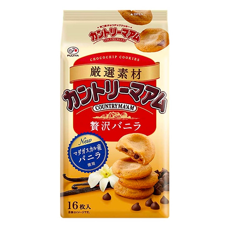 Chocolate Vanilla Cookies Biscuits FUJIYA 208g