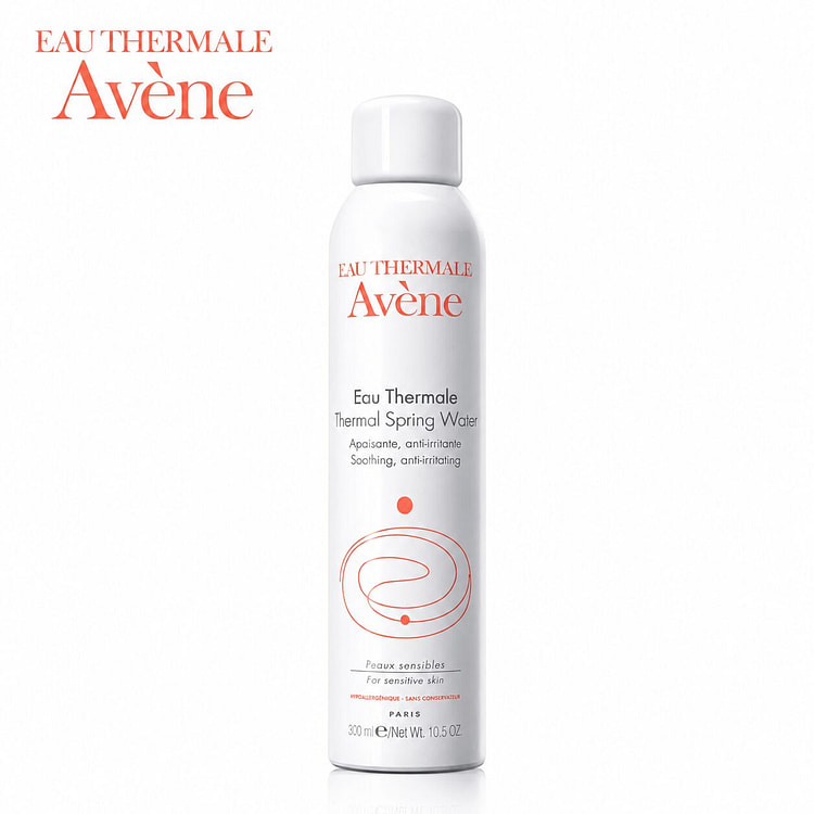 Xịt dưỡng ẩm nước khoáng Avene, nước hoa hồng 300 ml