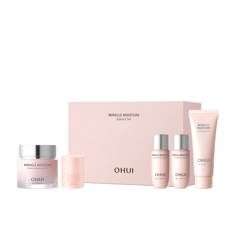 OHUI Miracle Moisture Ceramide Boosting Cream Set