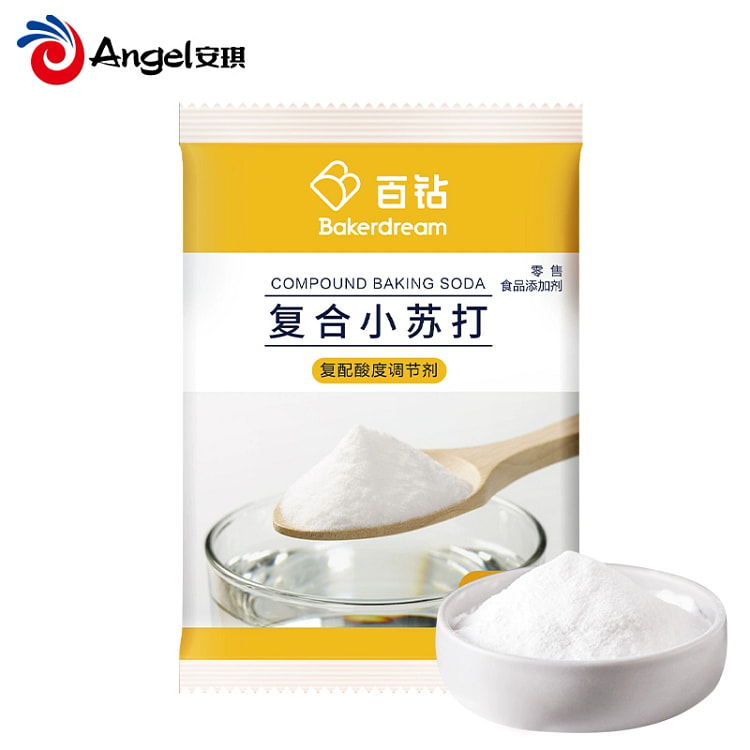 百钻食用小苏打粉清洁粉碳酸氢钠饼干面包烘焙专用180g*1包