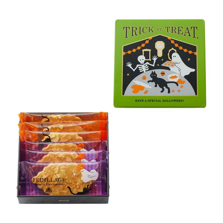 Morozoff Halloween Almond Milk Choco Cookies 6pcs 1 each