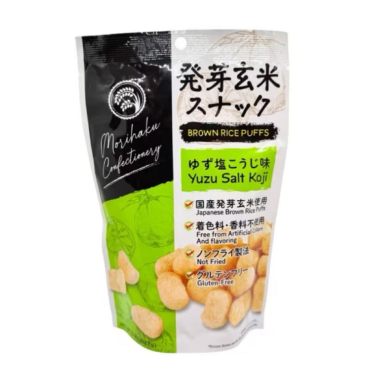 Morishiro Seika Brown Rice Snack Yuzu Shio Koji 1 each