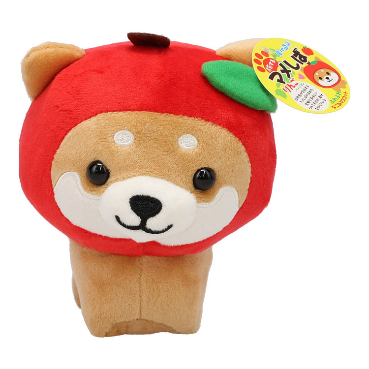 Traveling MameShiba Plushie - Apple