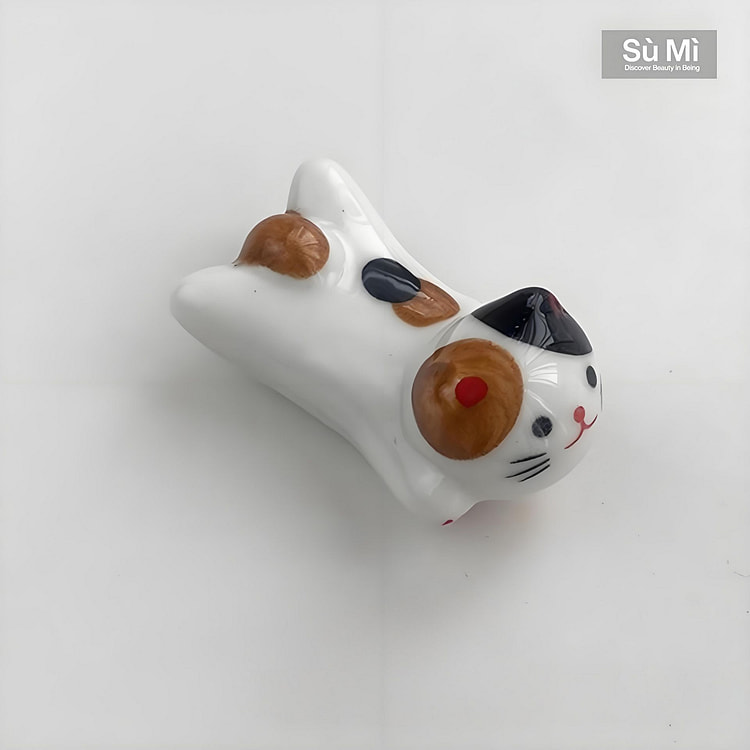 安木良品 陶瓷筷子勺叉托架-007