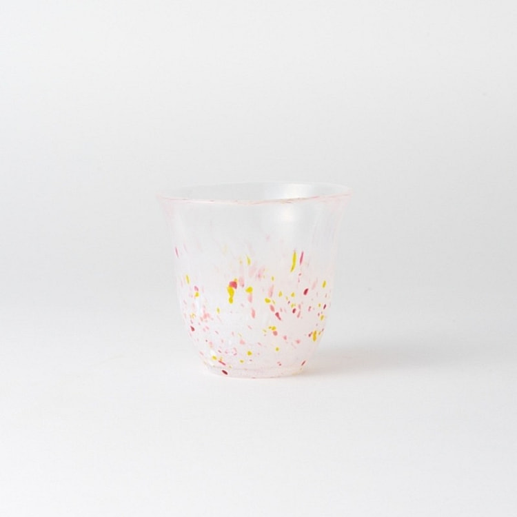 田村製菓  江户粉白玻璃杯 230ml