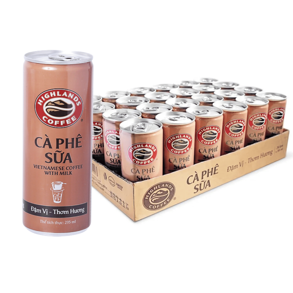 Highlands Coffee Ca Phe Sua pack of 24 1 each