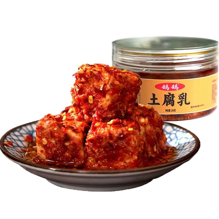 豆腐乳江西特产老牌子霉豆腐开胃休闲下饭菜 300 克