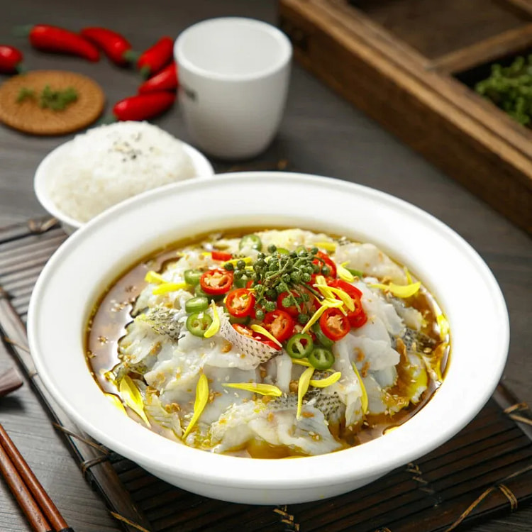 【品牌授权】重庆江湖菜 顺水鱼泡椒酸菜鱼调料1袋 240 克