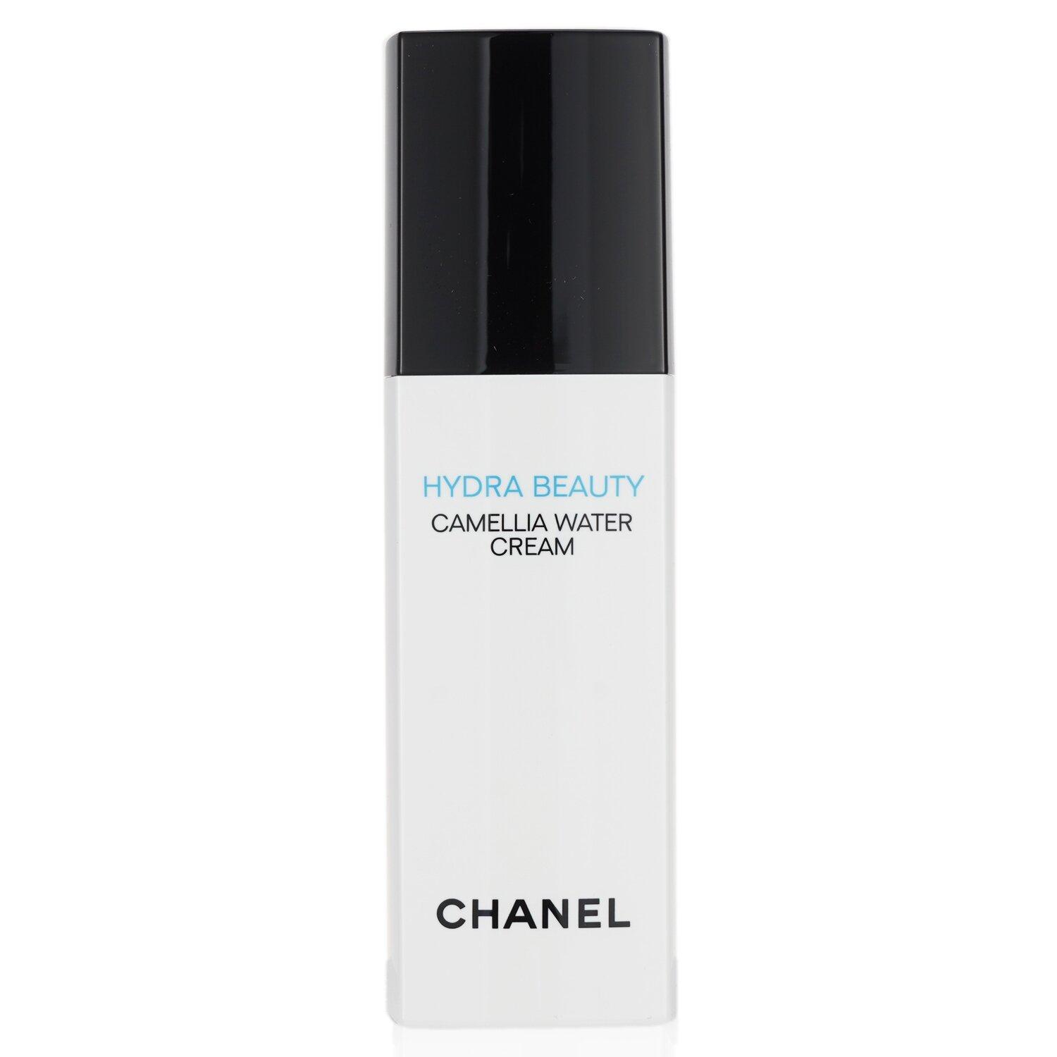 イドラ ビューティ ウォーター クリーム 30ml＆コットン　ギフトBOX付き Chanel Hydra Beauty Camellia Water Cream 30ml/1oz - Weee!