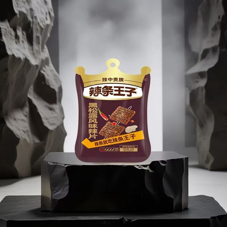 Spicy Snack Prince Black Truffle Flavor Snack 18g* 20 pack