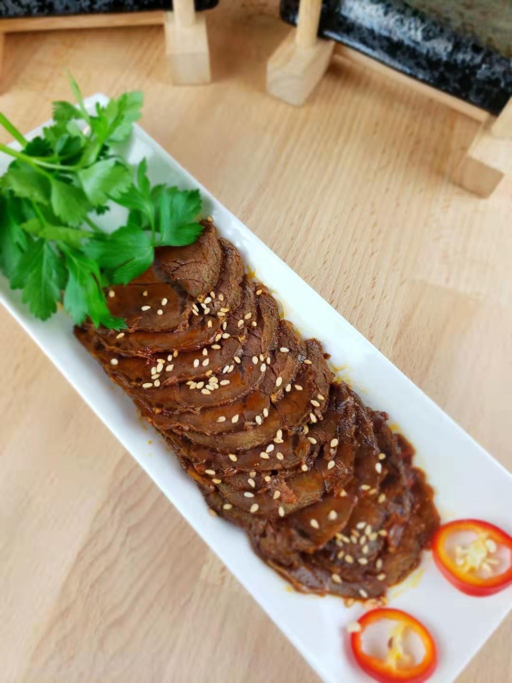 Spicy beef tendon Weee!