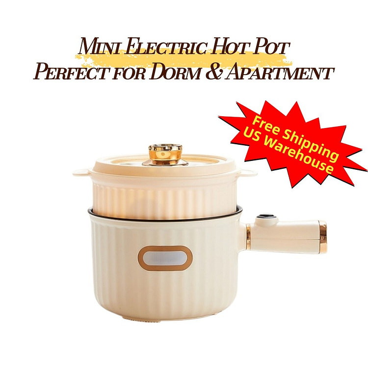 Dorm Electric Hot Pot Cooker Steamer whitepot rack 1 bunch
