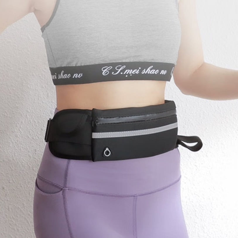 HUIXUN Black Fanny Pack 1 each
