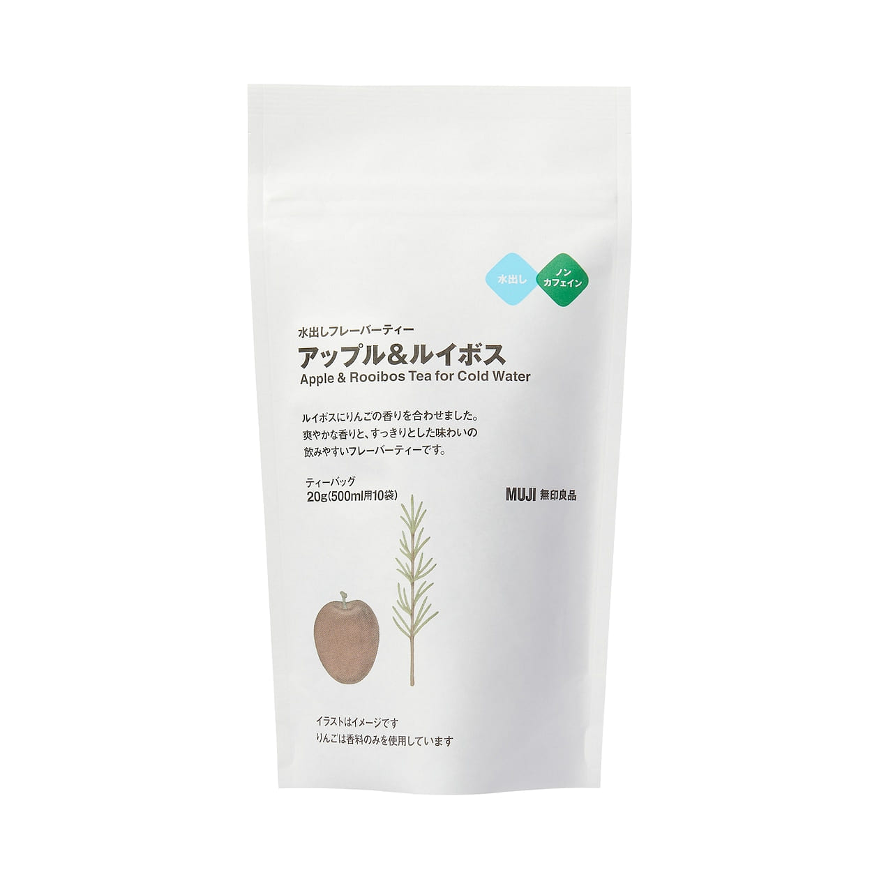 無印良品 蘋果路易波士茶 10袋入 1 份