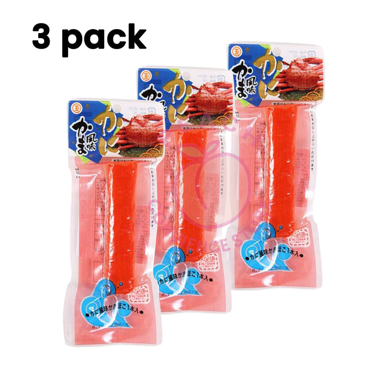丸玉水产即食蟹肉棒（1条）三包装