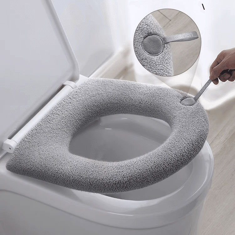 YuJianNi O Shape Toilet Seat Cover Gray 1 count