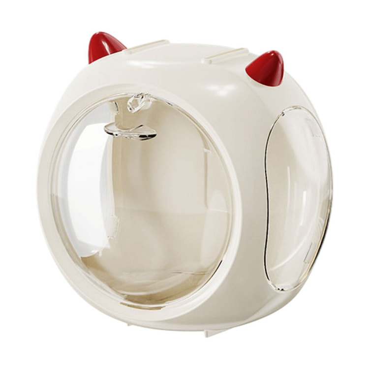 Space Capsule Blind Box Storage Box - White 1 count