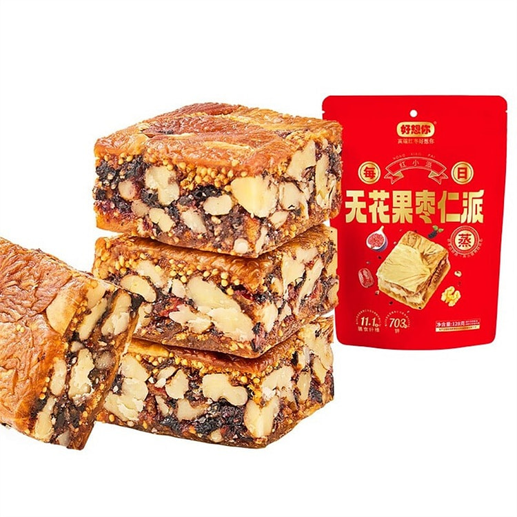 好想你 无花果枣仁派 红枣夹核桃仁黑芝麻桑葚奇亚籽 128 克