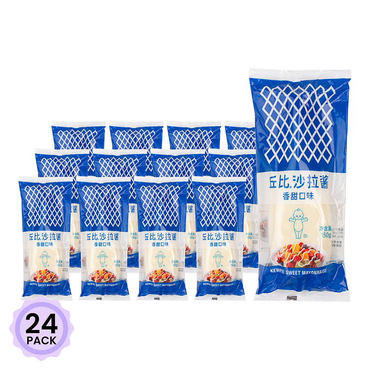 Cupid Salad Squeezed Bottle Sweet Mayonnaise 150g 150 g*24 pack